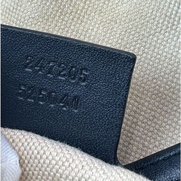 Auth Gucci Vtg Navy GG Canvas Web Joy Medium Boston Bag Preloved Purse Doctor - Picture 13 of 16